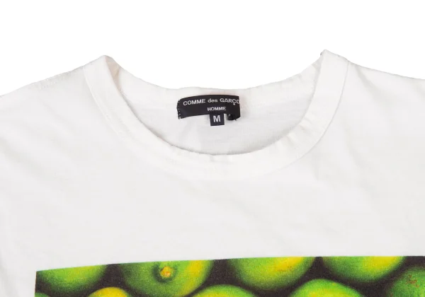 COMME des GARCONS HOMME Lime Logo T-shirt K-176179_003