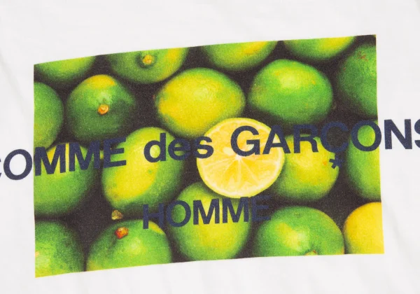 COMME des GARCONS HOMME Lime Logo T-shirt K-176179_004
