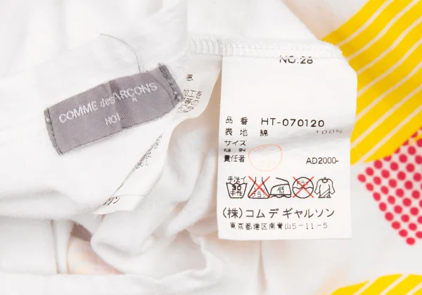 COMME des GARCONS HOMME Graphic Print Logo T-shirt K-176180_012