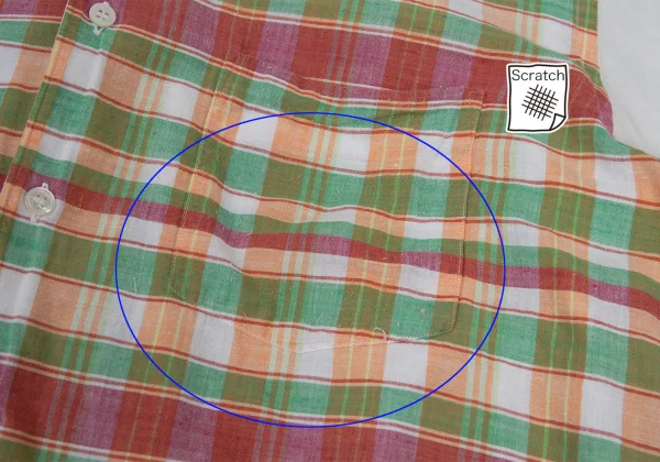 COMME des GARCONS SHIRT Check Switching Short Sleeve Shirt K-176182_003
