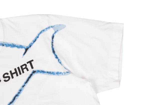 COMME des GARCONS SHIRT Fish Print Logo T-shirt K-176183_005