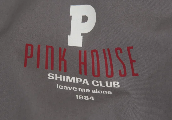 PINK HOUSE Logo Print MA-1 Blouson K-176186_006