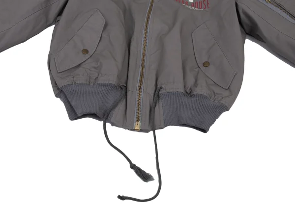 PINK HOUSE Logo Print MA-1 Blouson K-176186_010