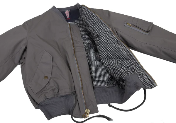 PINK HOUSE Logo Print MA-1 Blouson K-176186_014