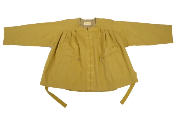 PINK HOUSE Cotton Tuck Snap Button Jacket K-176187_002