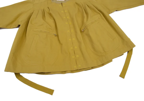 PINK HOUSE Cotton Tuck Snap Button Jacket K-176187_008
