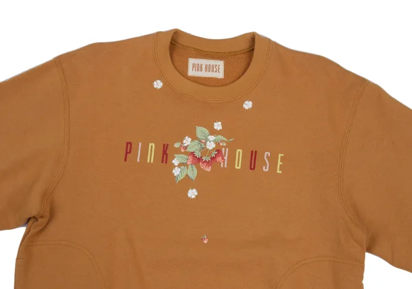 PINK HOUSE Strawberry Print Sweat Shirt K-176189_003
