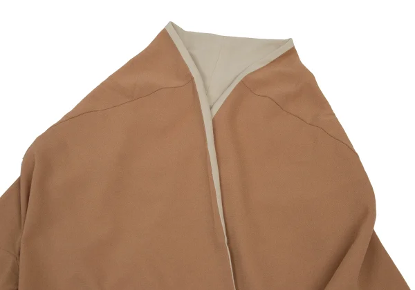 Jean Paul GAULTIER FEMME Bicolor Georgette Wrap-Style Top K-176195_006