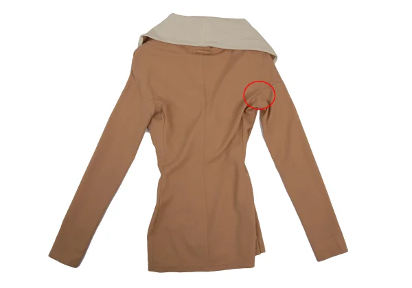 Jean Paul GAULTIER FEMME Bicolor Georgette Wrap-Style Top K-176195_012