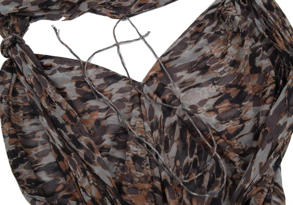 Jean Paul GAULTIER FEMME Graphic Print Mesh Vest K-176199_008