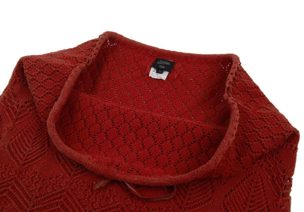 Jean Paul GAULTIER FEMME Jacquard Cotton Knit Skirt K-176202_005