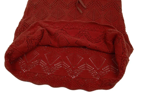 Jean Paul GAULTIER FEMME Jacquard Cotton Knit Skirt K-176202_008
