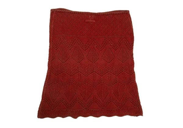 Jean Paul GAULTIER FEMME Jacquard Cotton Knit Skirt K-176202_009