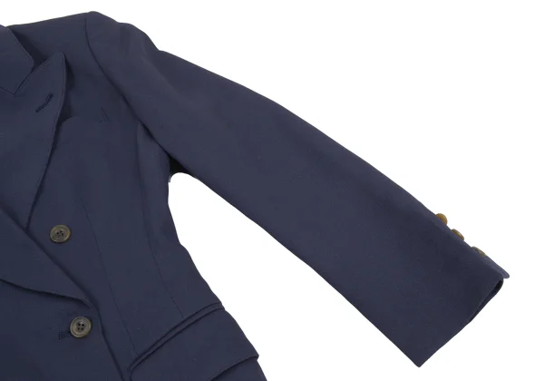 JUNIOR GAULTIER Wool Double Breasted Jacket K-176208_008
