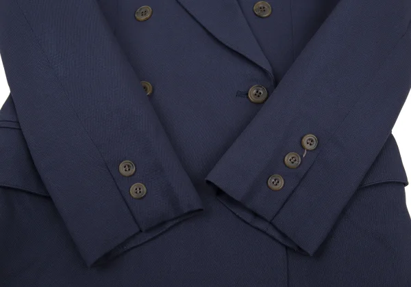 JUNIOR GAULTIER Wool Double Breasted Jacket K-176208_009