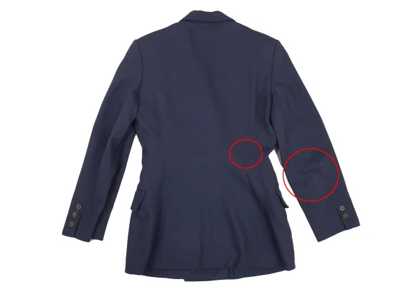 JUNIOR GAULTIER Wool Double Breasted Jacket K-176208_013