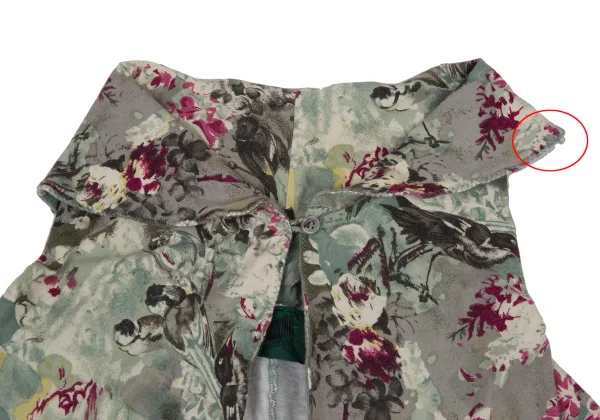 JUNIOR GAULTIER Graphic Print Draped Bolero K-176211_003