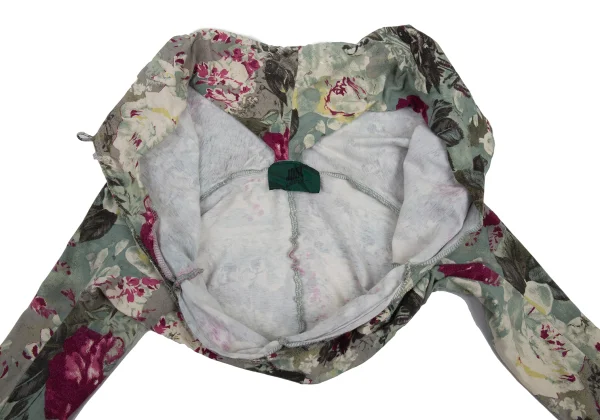 JUNIOR GAULTIER Graphic Print Draped Bolero K-176211_010
