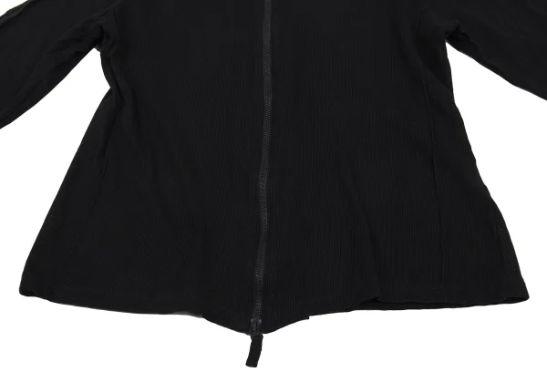 Jean Paul GAULTIER Cotton Mesh Zip Knit Top K-176212_007