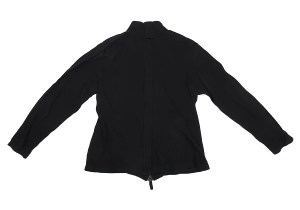 Jean Paul GAULTIER Cotton Mesh Zip Knit Top K-176212_009