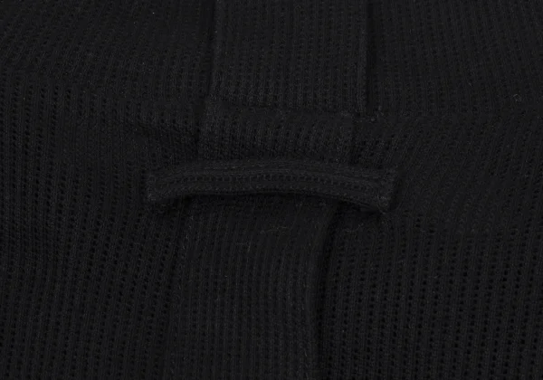 Jean Paul GAULTIER Cotton Mesh Zip Knit Top K-176212_010