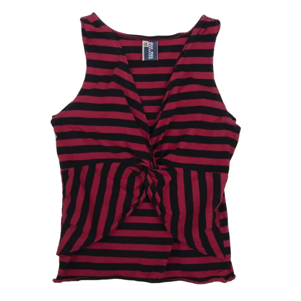 Jean's Paul GAULTIER  Twisted Layered Striped Tank Top K-176219_002