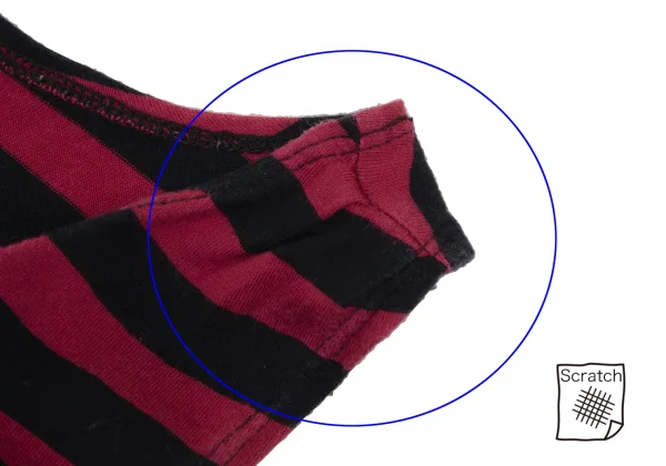 Jean's Paul GAULTIER  Twisted Layered Striped Tank Top K-176219_004