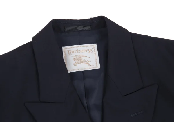Burberrys' Wool Double Breasted Peaked Lapel Jacket K-176222_004