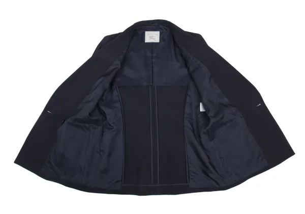 Burberrys' Wool Double Breasted Peaked Lapel Jacket K-176222_012