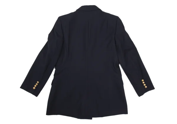 Burberrys' Wool Double Breasted Peaked Lapel Jacket K-176222_013