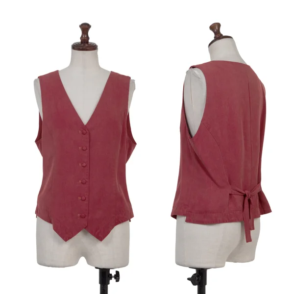 Mademoiselle NON NON SPORTS Cupro Vest Red S-M K-176224_001