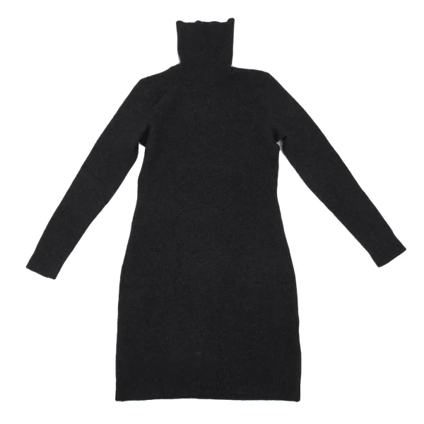 Ralph Lauren Cashmere Blend Wool Turtleneck Knit Dress K-176225_002