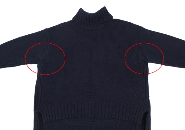 MACPHEE Wool Blend Turtleneck Knit Sweater K-176226_003