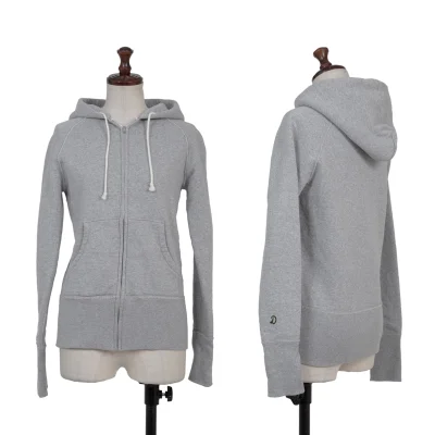 DRESSTERIOR Cotton Zip-Up Hoodie