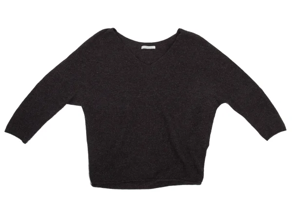 GALERIE VIE Wool V-neck Knit Sweater K-176228_002