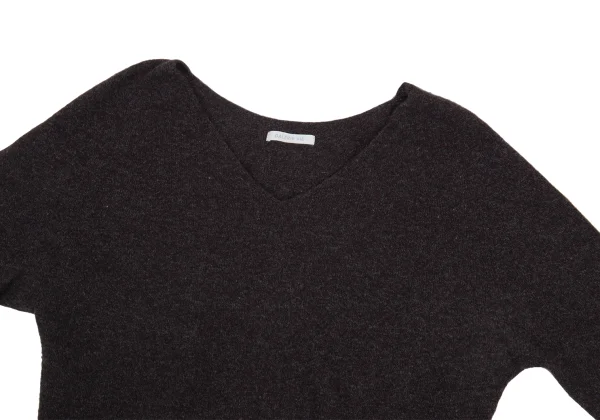 GALERIE VIE Wool V-neck Knit Sweater K-176228_003