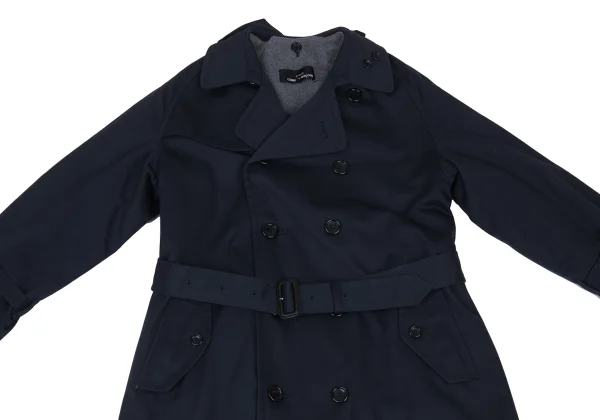 tricot COMME des GARCONS Detachable Liner Check Pattern Lining Trench Coat K-176231_003
