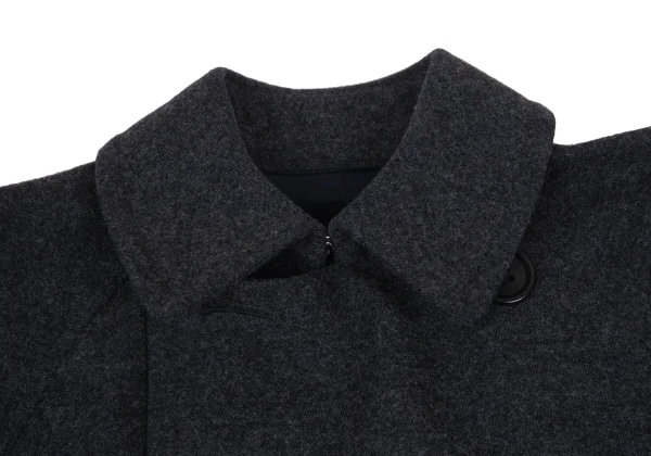 tricot COMME des GARCONS Dot Lining Wool Blend Trench Coat K-176232_005