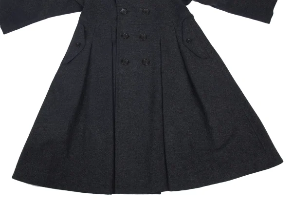 tricot COMME des GARCONS Dot Lining Wool Blend Trench Coat K-176232_010