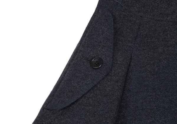 tricot COMME des GARCONS Dot Lining Wool Blend Trench Coat K-176232_011