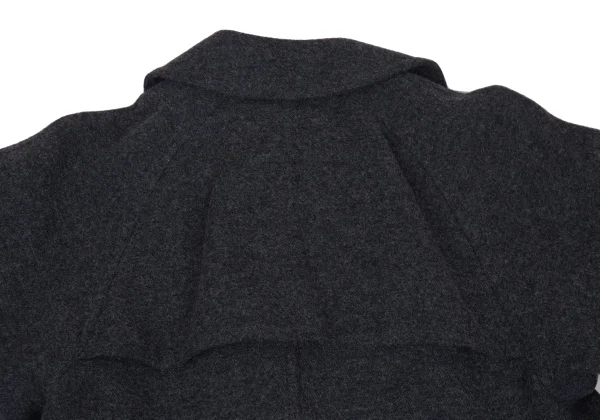 tricot COMME des GARCONS Dot Lining Wool Blend Trench Coat K-176232_016