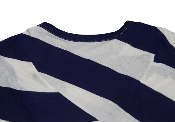 tricot COMME des GARCONS Cotton Striped Back Twist T-Shirt K-176236_004