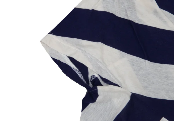tricot COMME des GARCONS Cotton Striped Back Twist T-Shirt K-176236_005