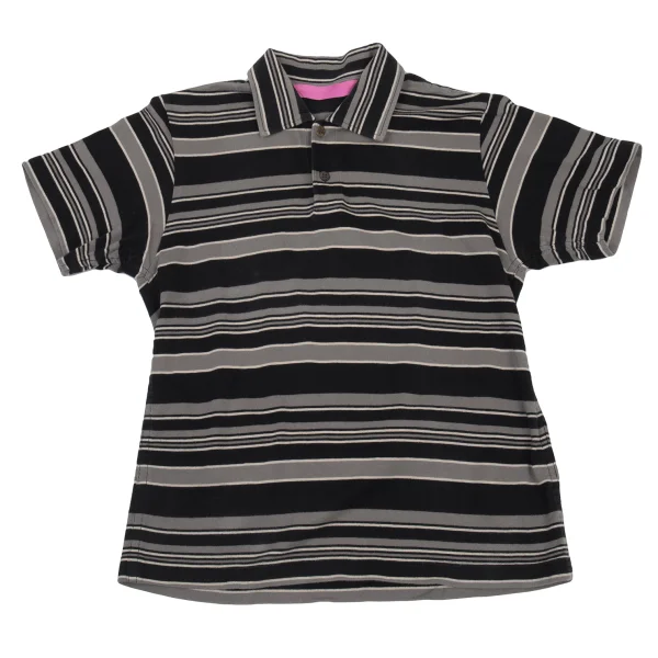 JUNYA WATANABE MAN PINK COMME des GARCONS Cotton Striped Polo Shirt K-176238_002