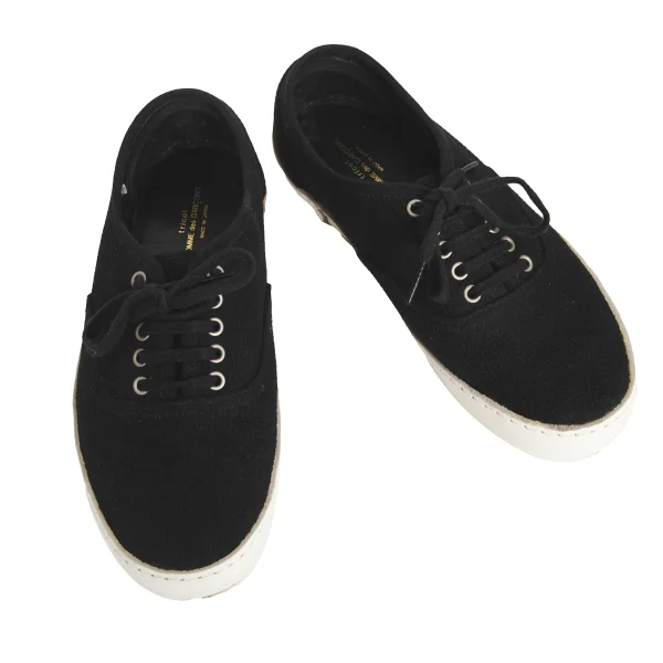 tricot COMME des GARCONS Waffle Sneakers Black 24 1/2 (US About 7.5) K-176239_001