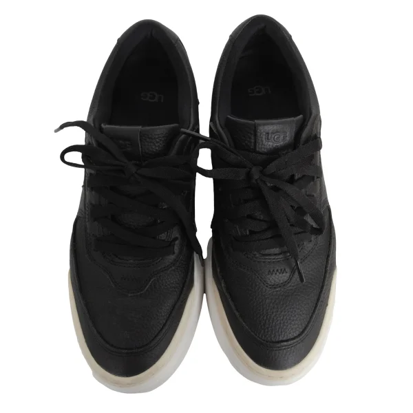 UGG W MARIN MEGA LACE Platform Leather Sneakers K-176240_003