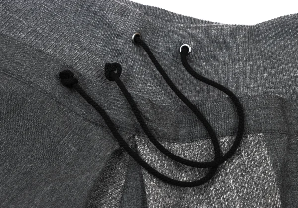 Y's Wool Front Button Design Switching Skirt K-176242_004