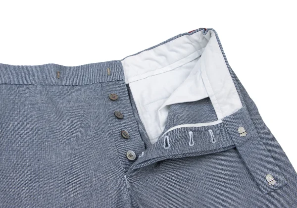 THOM BROWNE Cotton Hemp Double Pants K-176243_004
