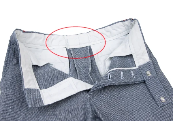 THOM BROWNE Cotton Hemp Double Pants K-176243_005