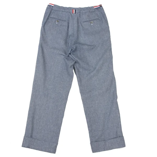 THOM BROWNE Cotton Hemp Double Pants K-176243_010